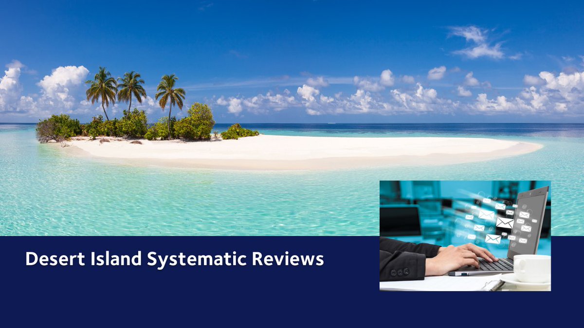 This week’s 'Desert Island Reviews' castaway is Professor Mike Clarke, who developed the original Systematic Reviews module for the MSc EBHC in Systematic Reviews. Discover his all-time favourite review in his blog here: ow.ly/8TbF50QJcex
