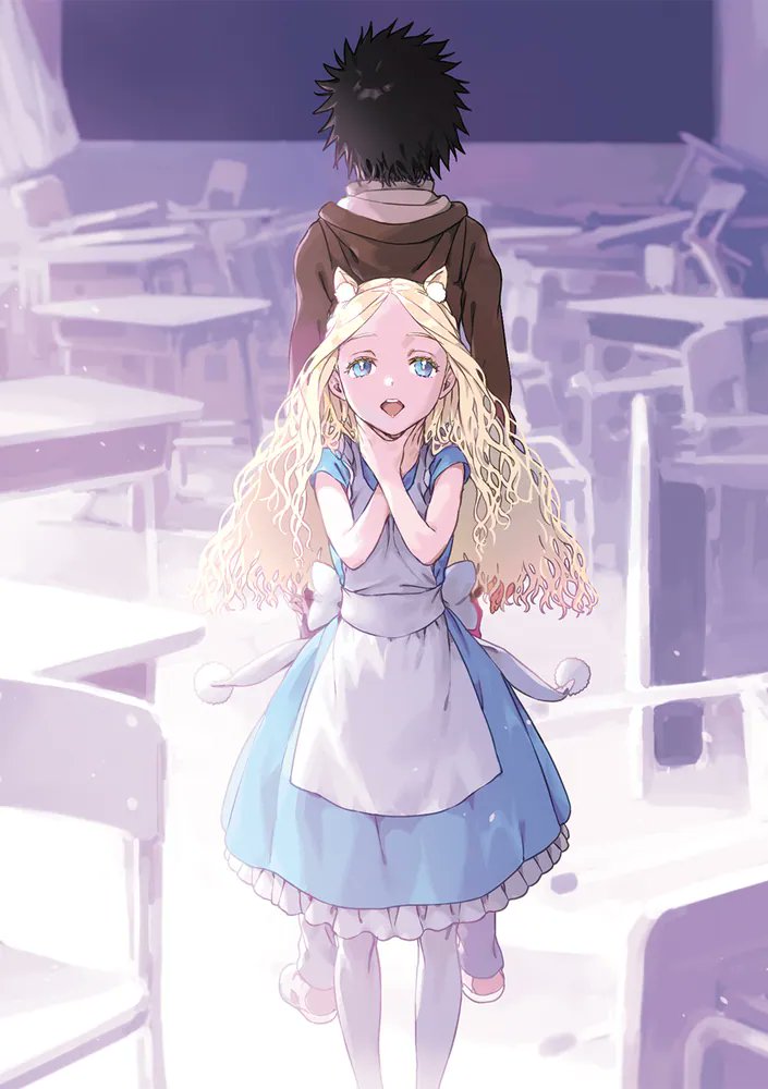 AeonCrowley's tweet image. GT10 cover is out! Ngl, this gives me hella NT9 vibes...

Sauce: dengekibunko.jp/product/index/…