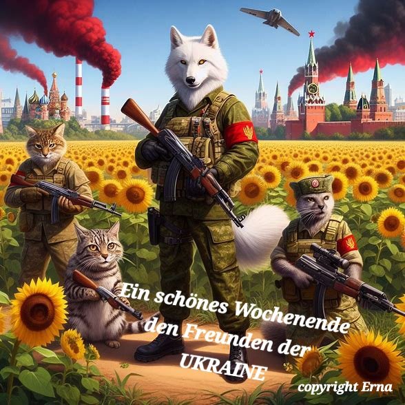 #SlavaUkraini 
#StandWithUkraine 
#TaurusForUkraine 
#RusslandIstUnserFEIND 
#RussiaIsATerroristState 
#ScholzMussWeg
