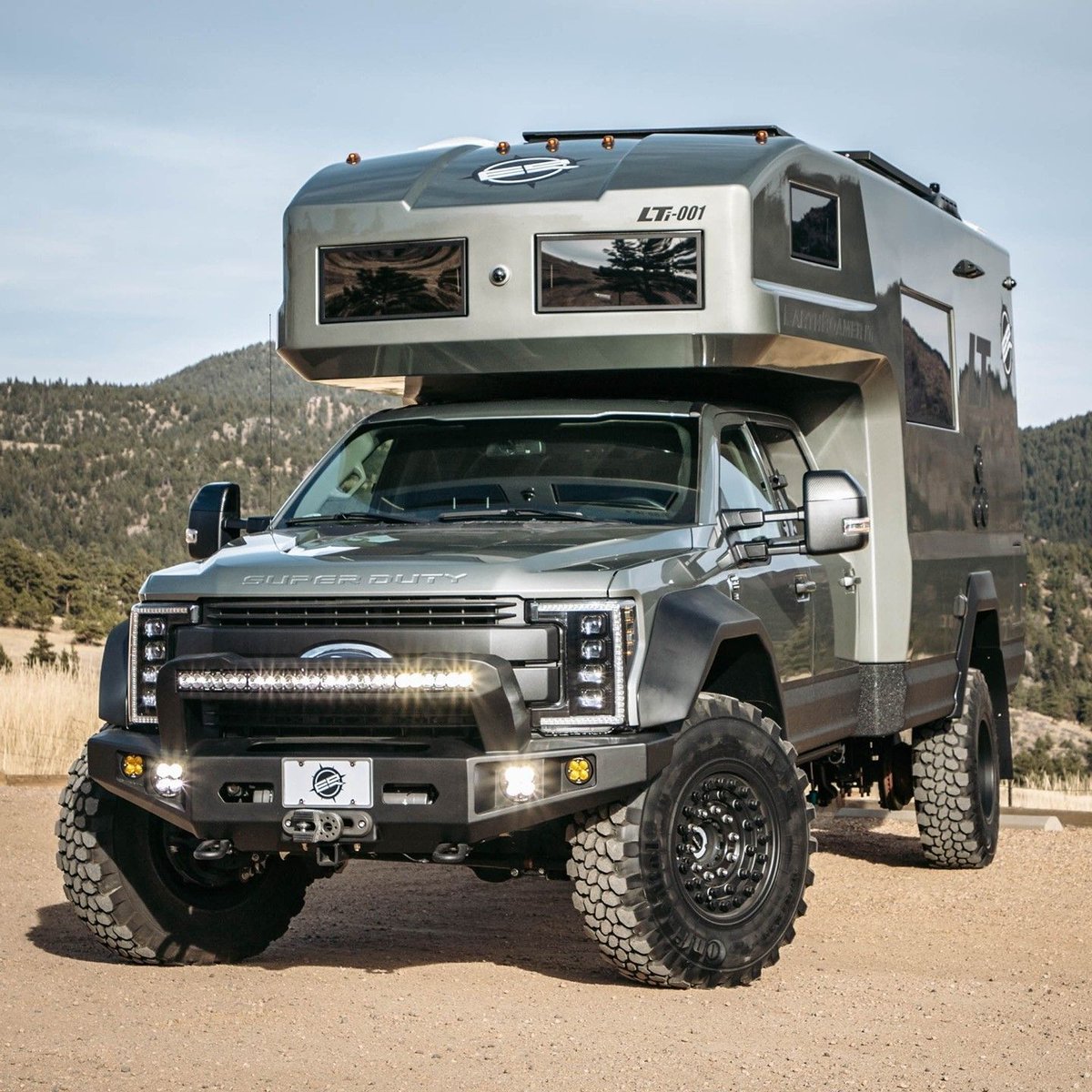 Experience luxury and adventure with @earthroamer! These vehicles, designed for off-road, off-grid journeys, combine modern design with rugged reliability. Explore remote places in comfort and style. 

#CamperBuyer  #4x4camper #campervantrip #campervanlicious #offroad #4x4