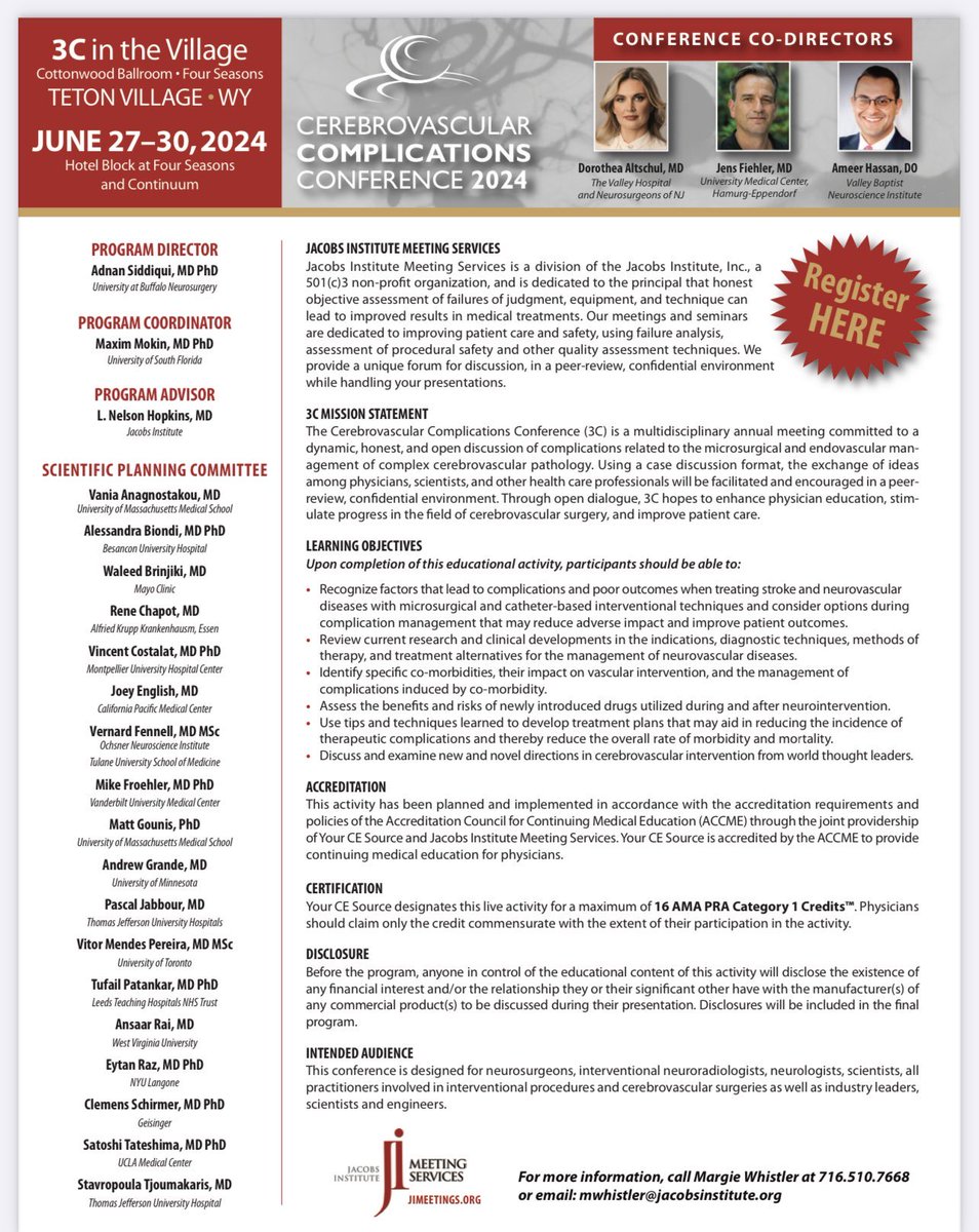 3C!!  Sharing complications certainly improves our understanding of pathologies and aids in patient care. A culture worth developing for more favorable outcome.  <a href="/RobinBhattarai0/">Robin Bhattarai MS, PhD</a> <a href="/Avyantara/">Kiran Niraula</a> <a href="/PascalJabbourMD/">Pascal Jabbour MD, FAANS, FACS, FAHA</a> <a href="/ShresthaRamK/">Ram Kumar Shrestha</a>