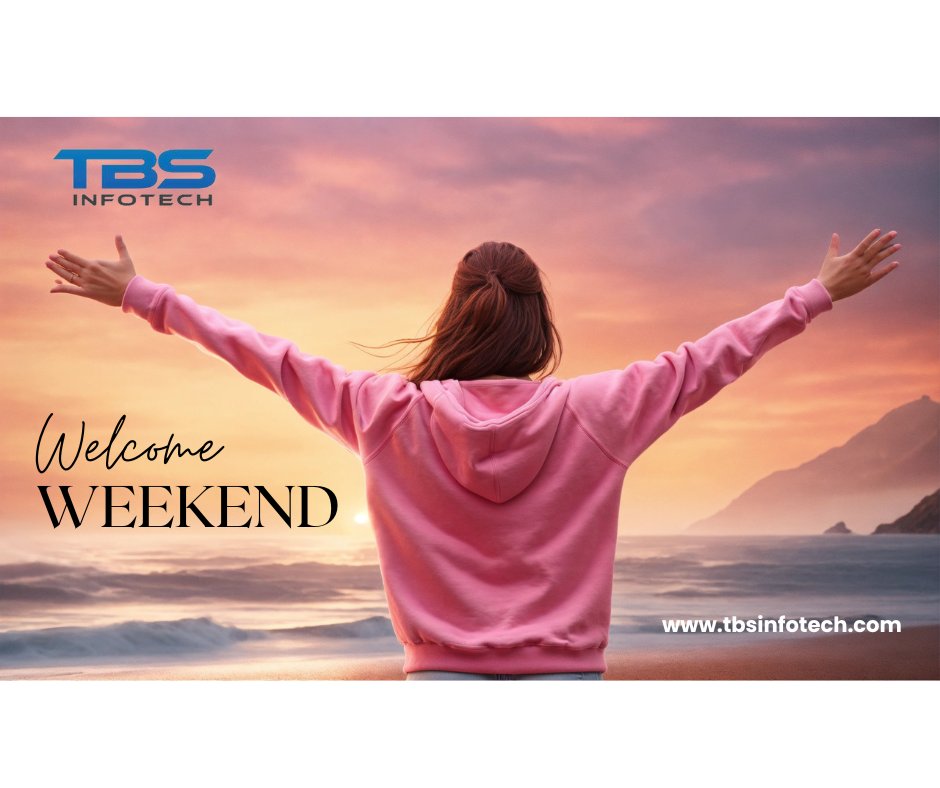 TBS_Infotech's tweet image. #WelcomeWeekend #HappyWeekend #WeekendVibes #Relaxation #JoyfulMoments