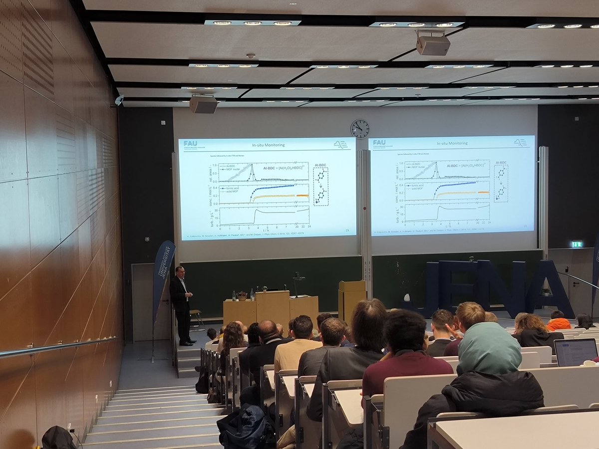 Martin Hartmann is giving his Klaus-Unger-Award lecture. A huge amount of excellent topics and works from the start if his career until today.