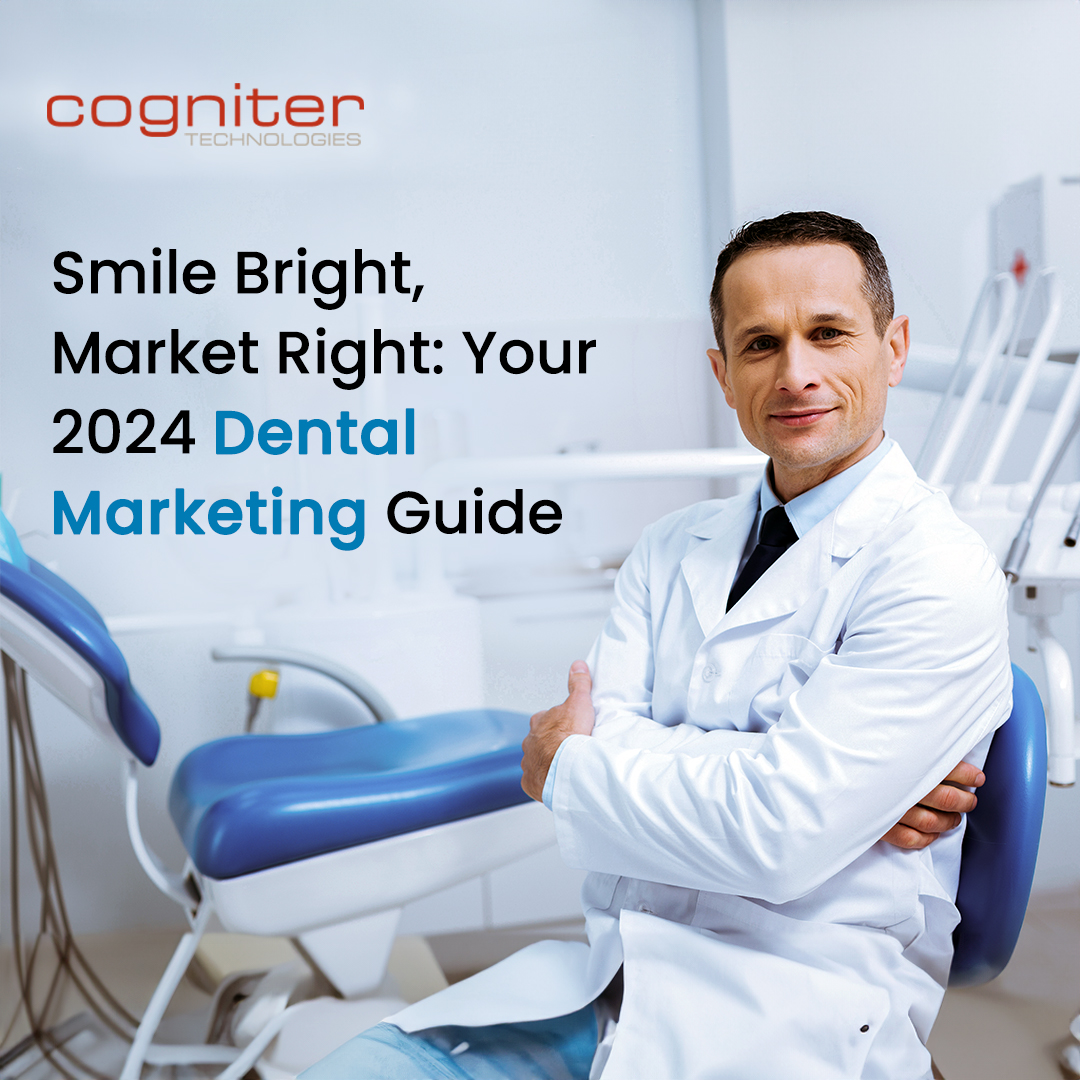 Cogniter's tweet image. Is your dental practice struggling to attract new patients? 

Our 2024 blog guide unveils the secrets to effective dental marketing, from social media mastery to SEO savvy. 

Learn more at: bit.ly/dental-marketi… 

#dentalmarketing #digitalmarketing  #cognitertechnologies