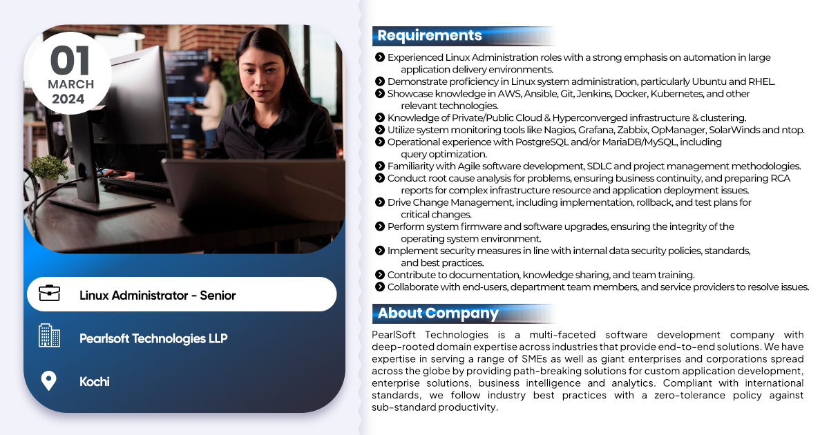 linuxgroup's tweet photo. #Ansible #DevOps #RedHat #RHCE
#RedHatCertifiedEngineer #rhcsa #rhel #redhat #redhatlinux #redhatcertification #Linux
 #Training #Certification #Jobs  #Techjobs #vacancies #vacancy #linux #admin #onlinetraining https://t.co/5uFYmkAgIS Job opportunity https://t.co/aUl1T1bRnq https://t.co/1wVAcWNZpv