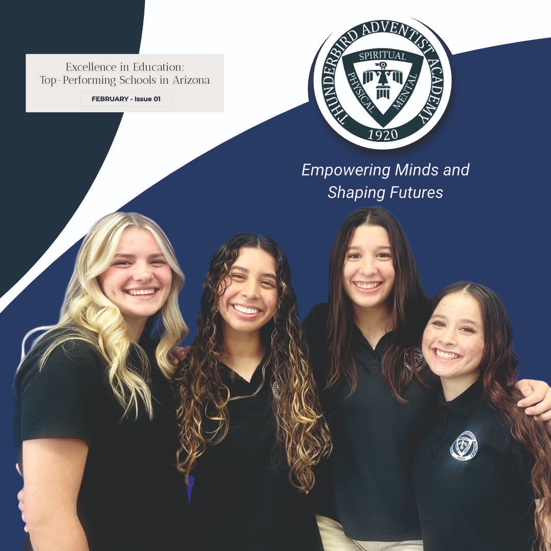 Nestled in the ever-evolving landscape of education, #ThunderbirdAdventistAcademy (TAA) stands as a beacon of excellence and innovation.

Read More: rb.gy/r43u3a

#theeducationview #EducationalMagazine #empoweringminds #holisticgrowth #shapingfutures