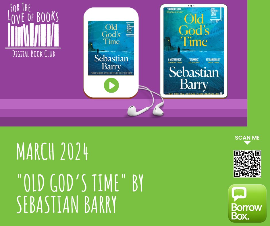 Library_Plus's tweet image. Read or listen to Old God's Time by Sebastian Barry for March's #DigitalBookClub.
Borrow now, without waiting 👇
northnorthants.gov.uk/ebooks
westnorthants.gov.uk/eaudiobooks
#LibrariesFromHome