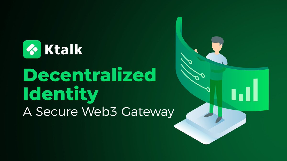 Step into the future with #Ktalk! 🚀 Embrace true privacy and security with our Decentralized Identity feature, paving the way for a secure journey into the #Web3 realm