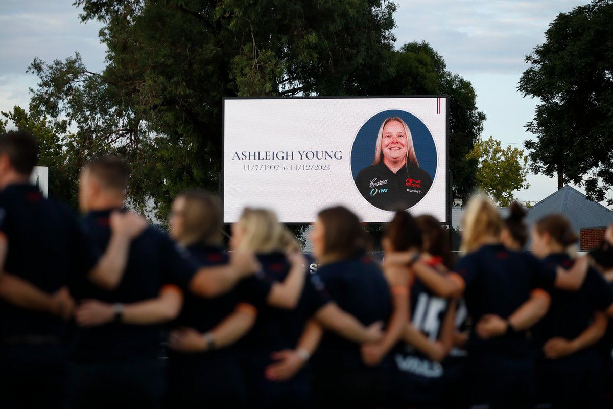 Ashleigh Young, we love you and we miss you ♥️
