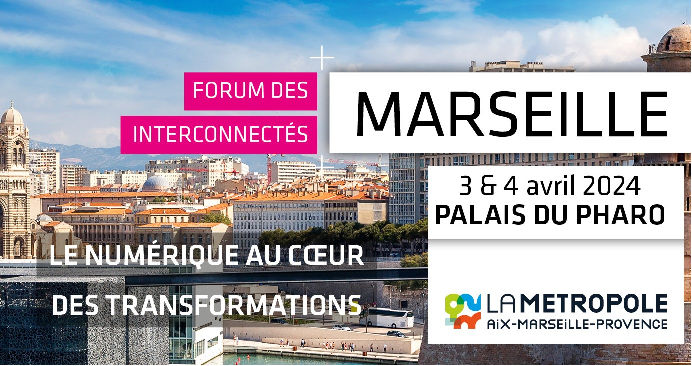 DIGITECH participera au Forum des <a href="/INTERCOnnectes/">Les INTERCOnnectés</a>  au Palais du Pharo à Marseille, les 3 et 4 avril prochains. 🚀
Il est organisé cette année sous l'égide de la Métropole d’Aix-Marseille-Provence, cliente de DIGITECH🤝bit.ly/49X9LXh