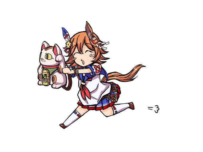 たぶん最初期のフクちゃん絵を発掘。色合いがまだ確定してない。 