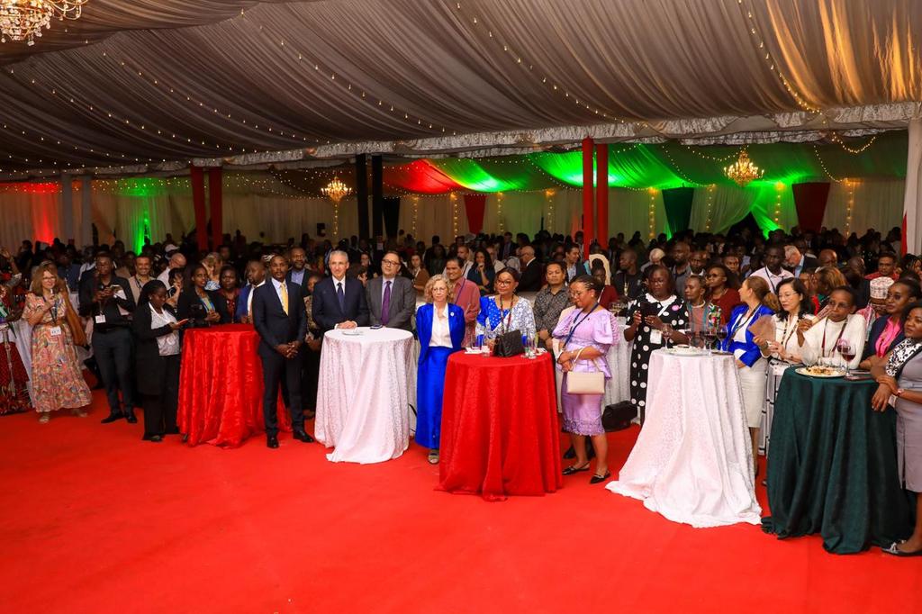 Delighted to join @HonTuya, Ministry of Environment,ClimateChange &amp; Forest,in welcoming delegates of #UNEA6 to a cocktail organised by govt of Kenya. In my goodwiIl message, I thank Govt of #Kenya for the warm hospitality accorded to all with excellent opportunity to network.