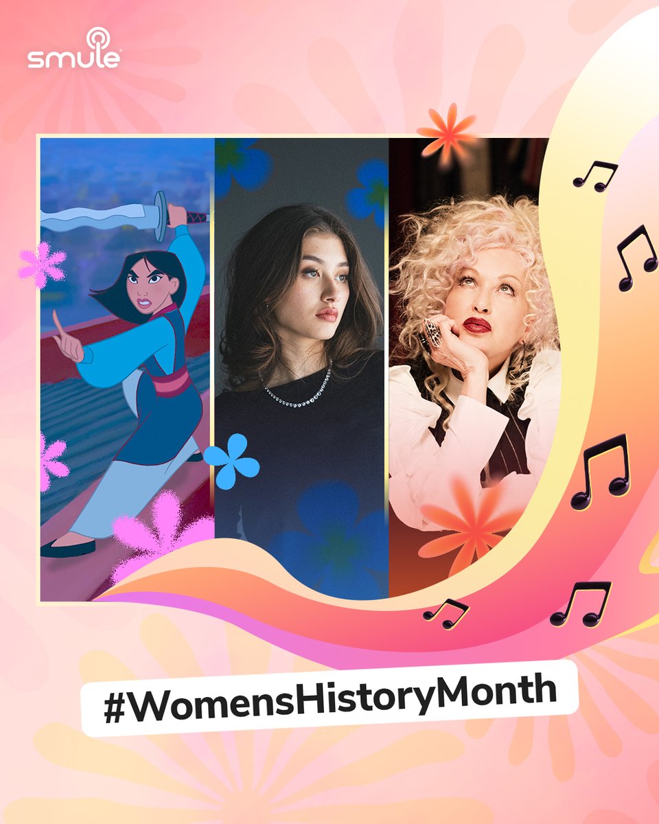 🌟🎶 This Women's History Month, let's raise our voices in celebration of women's achievements and contributions to music. Join and sing your favorite songs by trailblazing female artists! 👉 rebrand.ly/cfe5ea #WomensHistoryMonth #Smule