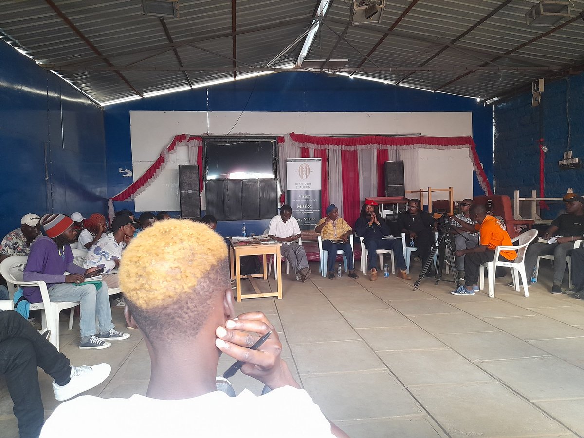 Bashosho Talents (@bashoshot) on Twitter photo Today we are in dandora taking part in an intergenerational dialogue between veteran HRDs and young HRDs courtesy of <a href="/DefendersKE/">@Defenders Coalition 🇰🇪</a> and <a href="/peopletheatre1/">Social Justice Travelling Theatre</a> ...Art brings us together...<a href="/njukigithethwa/">Njuki Githethwa</a> <a href="/MathareSJustice/">Mathare Social Justice Centre (MSJC)</a> <a href="/DefendersKE/">@Defenders Coalition 🇰🇪</a> <a href="/MutemiWaKiama/">Mzalendo Mūtemi wa Kīama</a> <a href="/irene_asuwa/">Irene Asuwa</a>
#gntm Today we are in dandora taking part in an intergenerational dialogue between veteran HRDs and young HRDs courtesy of <a href="/DefendersKE/">@Defenders Coalition 🇰🇪</a> and <a href="/peopletheatre1/">Social Justice Travelling Theatre</a> ...Art brings us together...<a href="/njukigithethwa/">Njuki Githethwa</a> <a href="/MathareSJustice/">Mathare Social Justice Centre (MSJC)</a> <a href="/DefendersKE/">@Defenders Coalition 🇰🇪</a> <a href="/MutemiWaKiama/">Mzalendo Mūtemi wa Kīama</a> <a href="/irene_asuwa/">Irene Asuwa</a>
#gntm