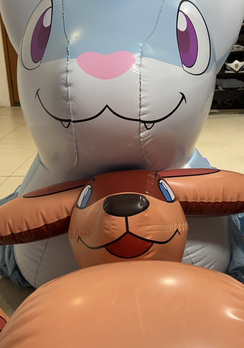 Would you kiss us? Roo by @PuffyPawsToys