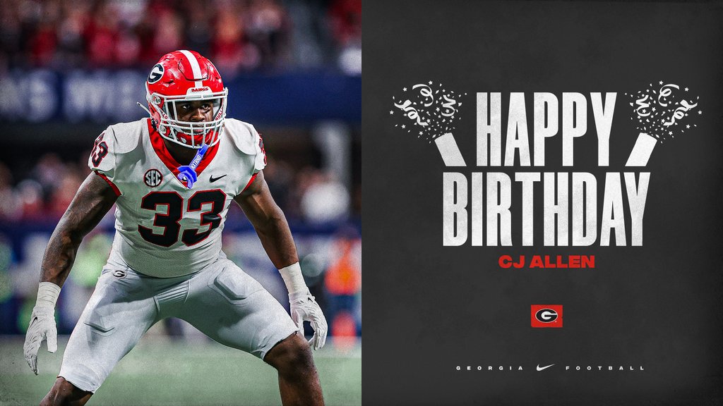 Happy Birthday, @therealcjay1 !! #GoDawgs