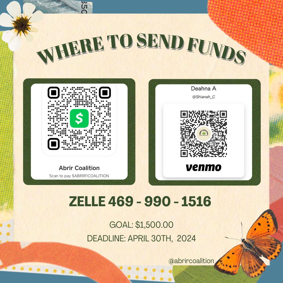 We are excited to kick off the year with our first mutual aid request! ✨

Kindly consider donating and/or sharing to support Carlos, who will be transferring to a University in the fall and is in need of assistance.

👉Goal: $1,500.00
🗓️Deadline: April 30th, 2024