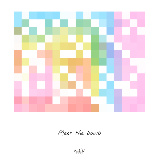 RisaVot's tweet photo. 03012024: Meet the bomb
#MinimalDatePixels #NFT #NFTartworks #NFTCommunity #daily #abstractart #curate https://t.co/u5Y4AcAQbb