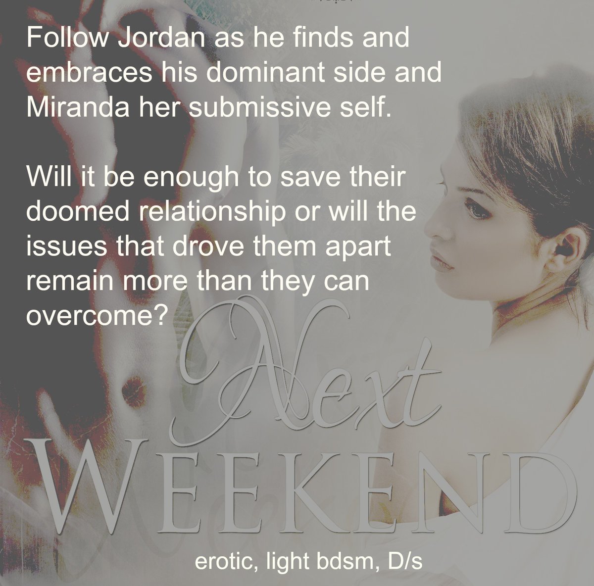 A couple in the midst of divorce proceedings discover something new & totally unexpected. Will this sudden revelation be enough to save their relationship, or will the issues that drove them apart remain more than they can overcome? #erotica #weekendread

books2read.com/u/me0MQE