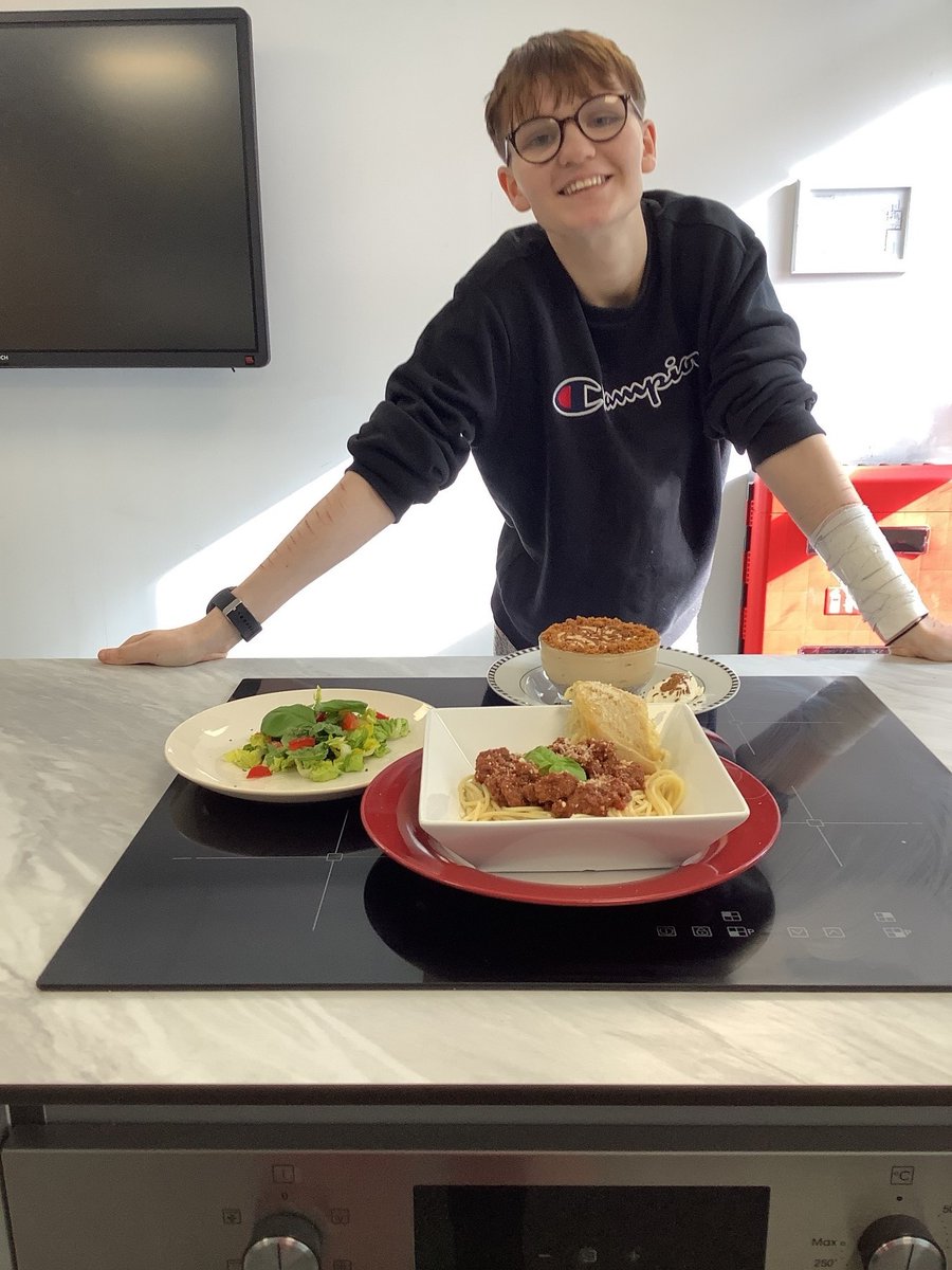 BTEC Cookery - Two Course meal and side dishes
Well done Mollie we are so proud of you!!!!
#trc #pride #cookery #cooking #btech