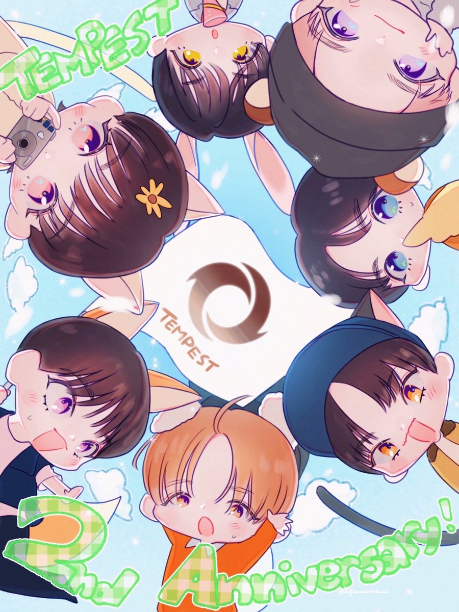 23tpst04hwa's tweet image. #2YEAR_VOYAGE_WITH_TEMPEST 
#우리_템페스트_2주년이에요

#TEMPEST #템페스트
#한빈 #형섭 #혁 #은찬 #LEW #화랑 #태래 

おめでと～～！🎉🎉🎉今年もお祝いできて嬉しいです🎊
楽しく健康に過ごして、これからも素敵な笑顔を見せてください♡