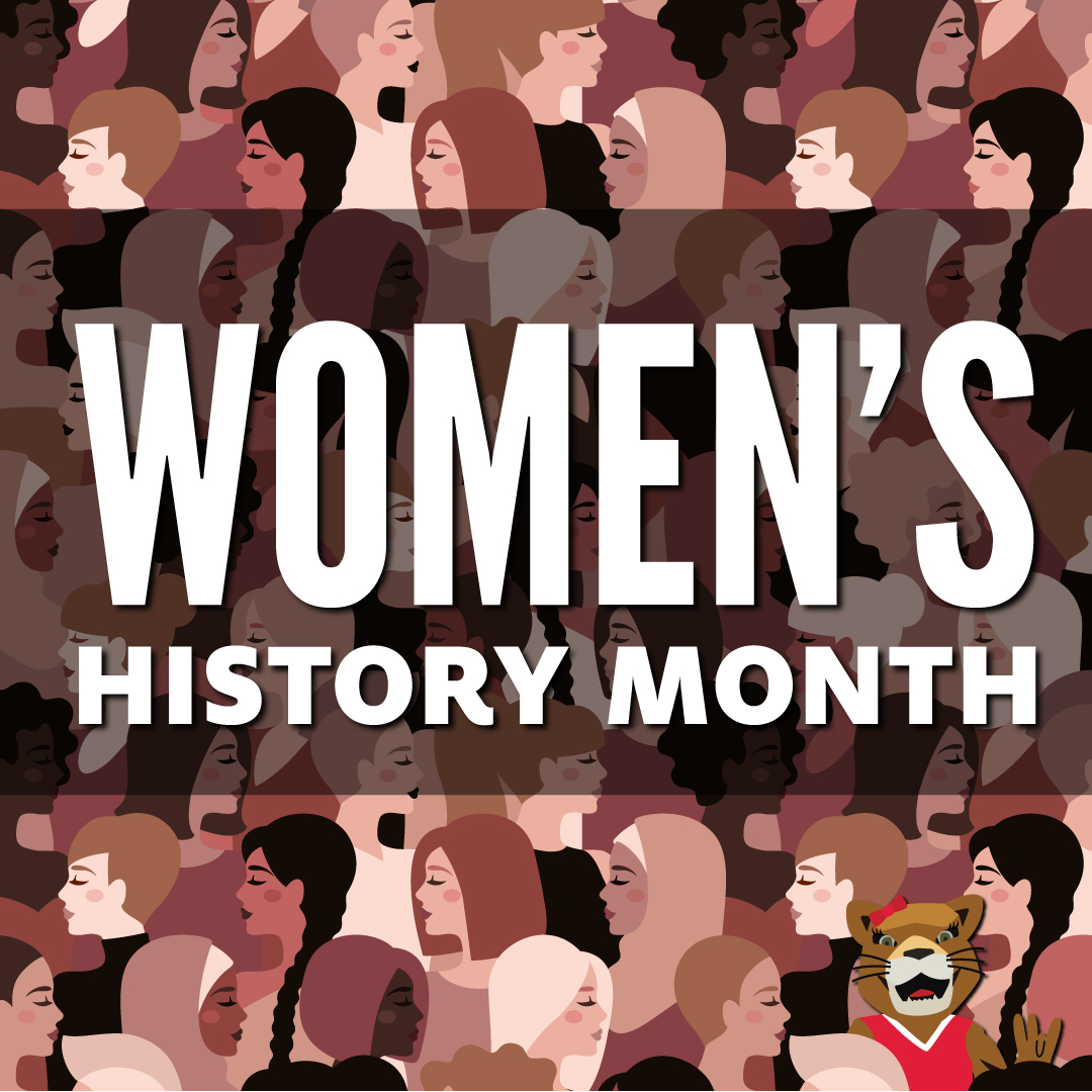 Happy #CougarRedFriday and the first day of #WomensHistoryMonth! To the pioneers before us, to the future trailblazers, and to all the amazing women in between, let's honor and celebrate #HERstory.