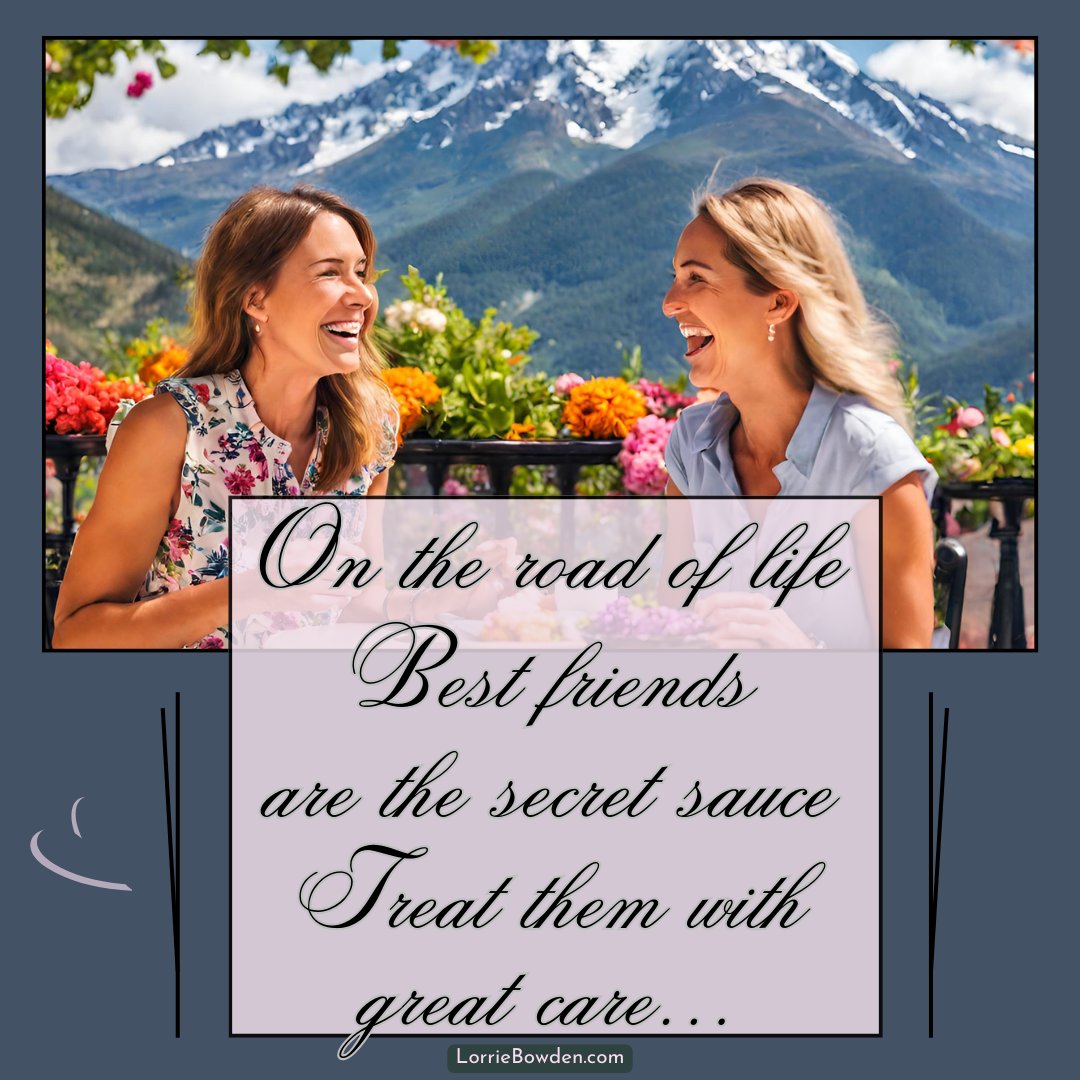 LorrieBowden's tweet photo. TREAT THEM WELL!
#bestfriends #haiku #haikufriday #inspirationfortheweekend https://t.co/DFzZQ3nmpI