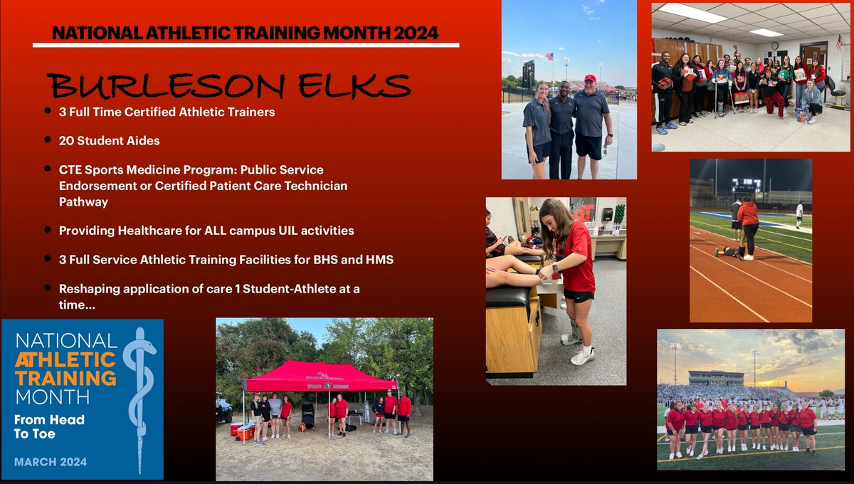Burleson Elks Sports Medicine tweet media