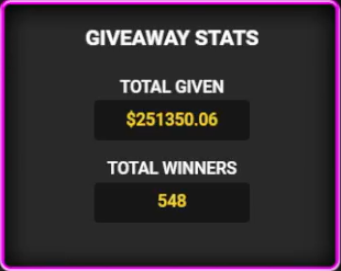 🎉 STAKE TIP FOR 3 WHO LIKE, RT & COMMENT 🎉 We still can't believe that we gave away $250,000 in a single day to 548 people! 🤑🤯 Thank you for joining us yesterday and for making that day so special for us. We hope you had a great time watching us and are enjoying the prize