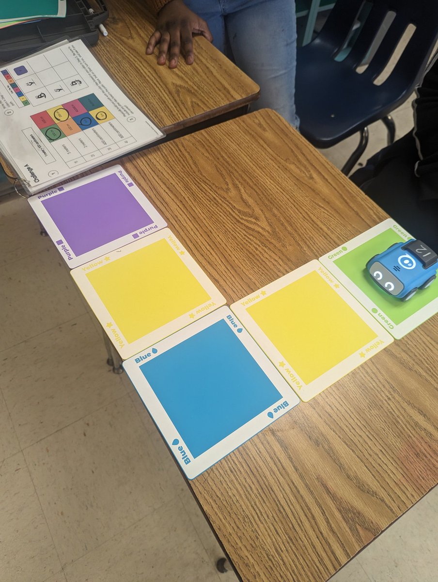 MsBrombacher's tweet image. All 5th grade students at @HodgesManorPPS used @Sphero #Indi to practice either math or reading skills this week! π₯³ I loved how even after they finished the activity, they continued to explore different paths that would work for #Indi! ππ» @PortsVASchools @jennthomas75 #PPStrt