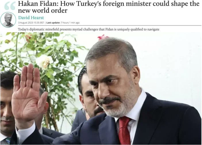 Hakan Fidan'ın Antalya Diplomasi Forumu'nda bahsettiği "etkin, adil uluslararası düzen" daha önce de açıkça dile getirdiği "Yeni Dünya Düzeni"dir. Biden'ın dediği gibi "siyonist olmak için yahudi olmaya gerek yok." Hele ABD, BOP Eşbaşkanı olarak Cumhurbaşkanına görev vermişse..