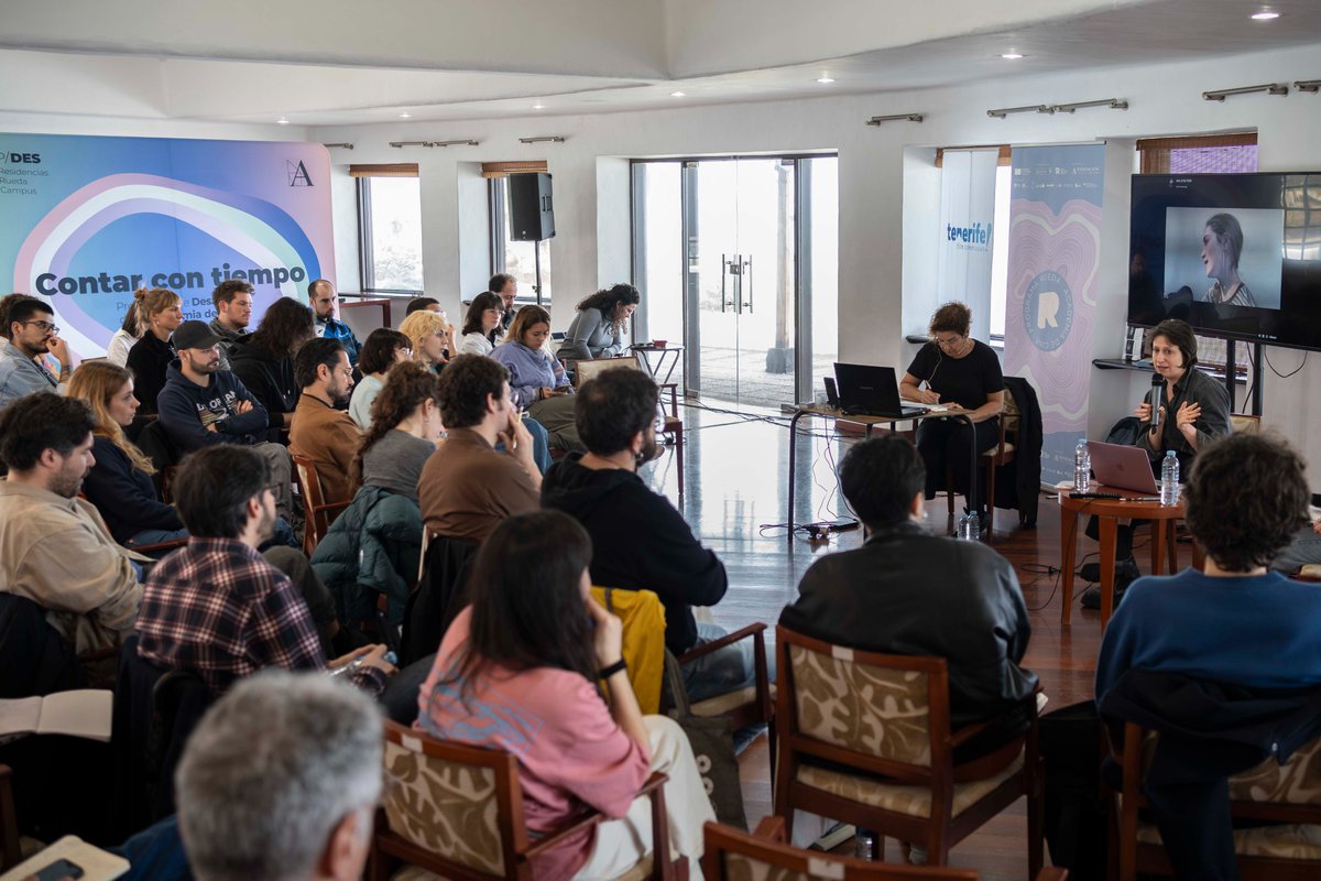 Sesión 'Abriendo los cajones con Eliza Hittman' en el encuentro #RuedaAcademiaDeCine en @puertodelacruz