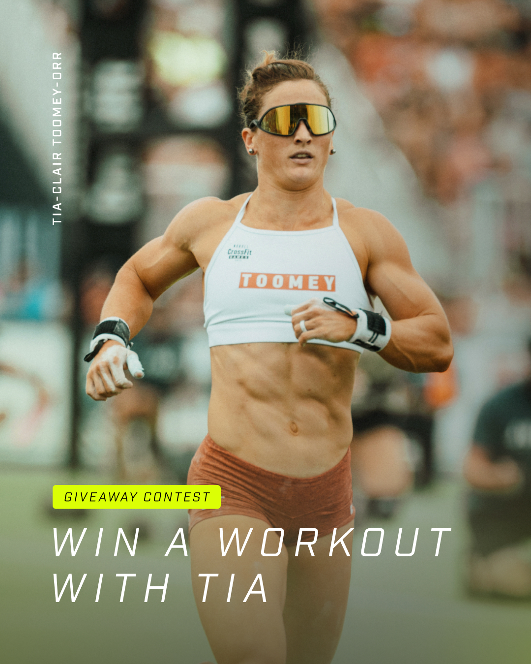 ROKA on X GIVEAWAY CONTEST Want to win an in person workout with the most dominant CrossFit athlete of all time and two time Olympian TiaToomey We re also giving away 100 pairs of