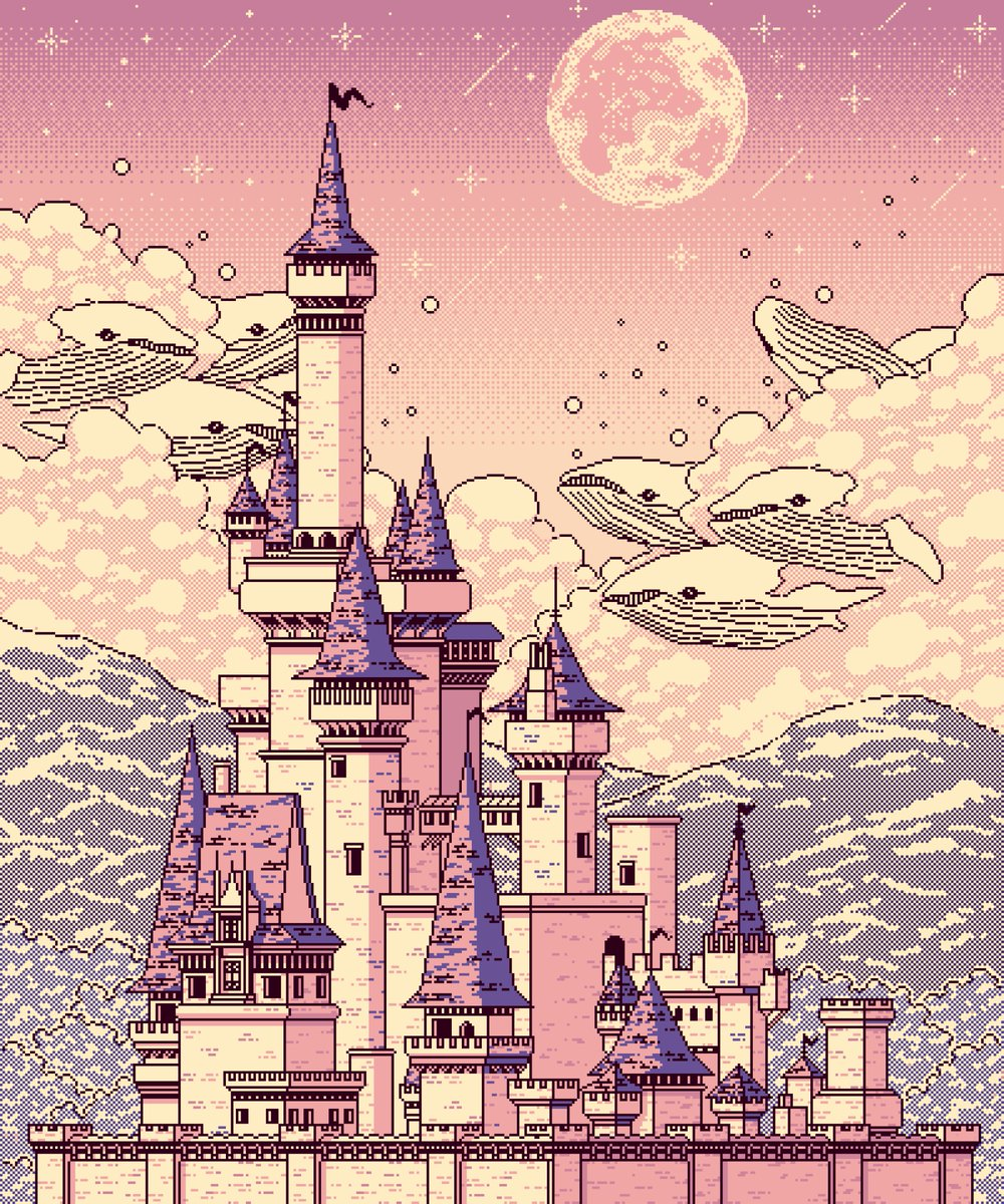 GM HAVE A GOOD DAY TO YOU👾💕  
✨New Drop on <a href="/exchgART/">Exchange Art</a>✨  
👾🐋Serenity Citadel of White Whales🐋👾  Reserve price 1 $SOL ◎  
Tick Size 0.2 $SOL ◎  
Pixel Art Size : 4,000x4,800  
Original Art Size : 400x480 
Pixel Art By D2ZCreator  
⬇️Link Below⬇️
exchange.art/single/4SmG59P…