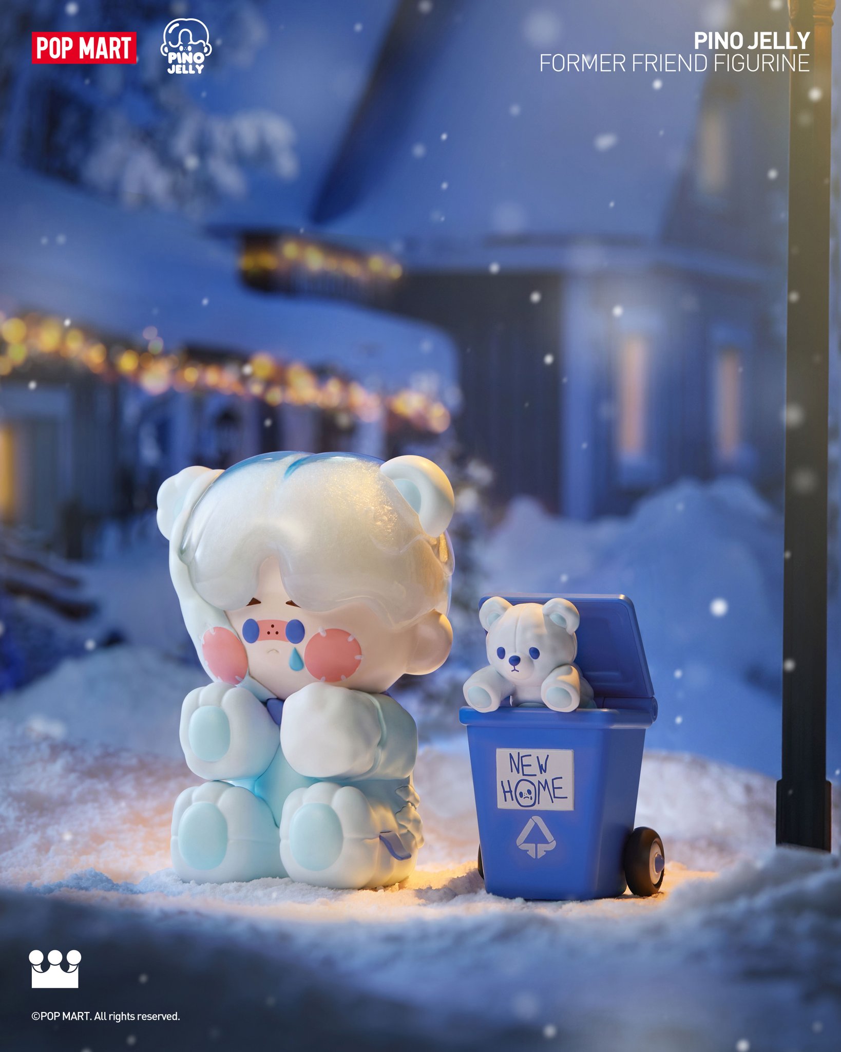 PINO JELLY Former Friend くま PINO JELLY Former Friend Figurine | Designer Figurines - POP