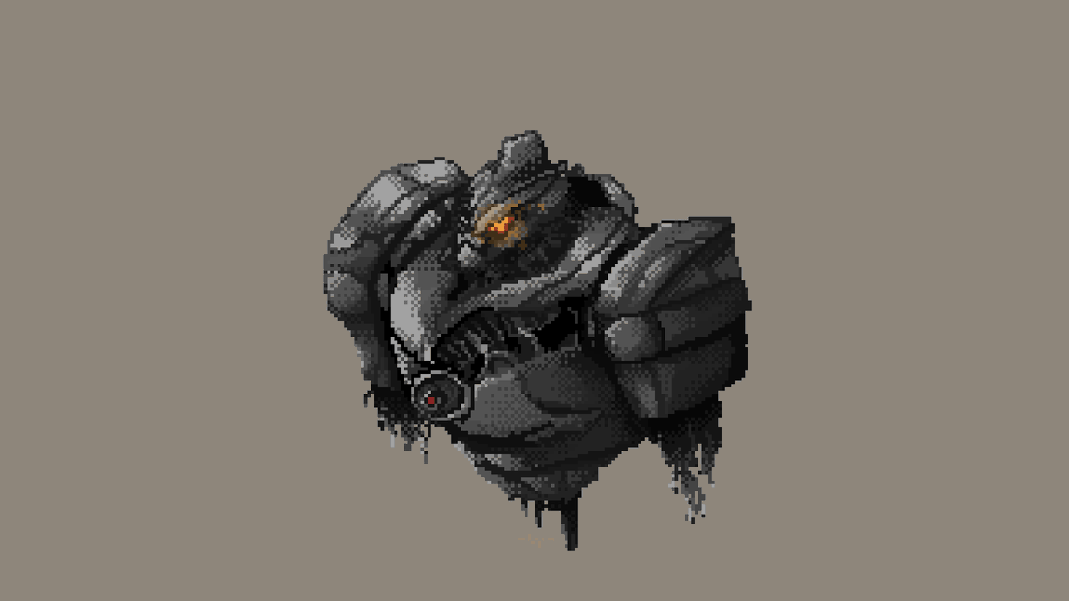 Wasome02's tweet photo. Robot  #ドット絵 - #pixelart https://t.co/UWCfNxq1XT