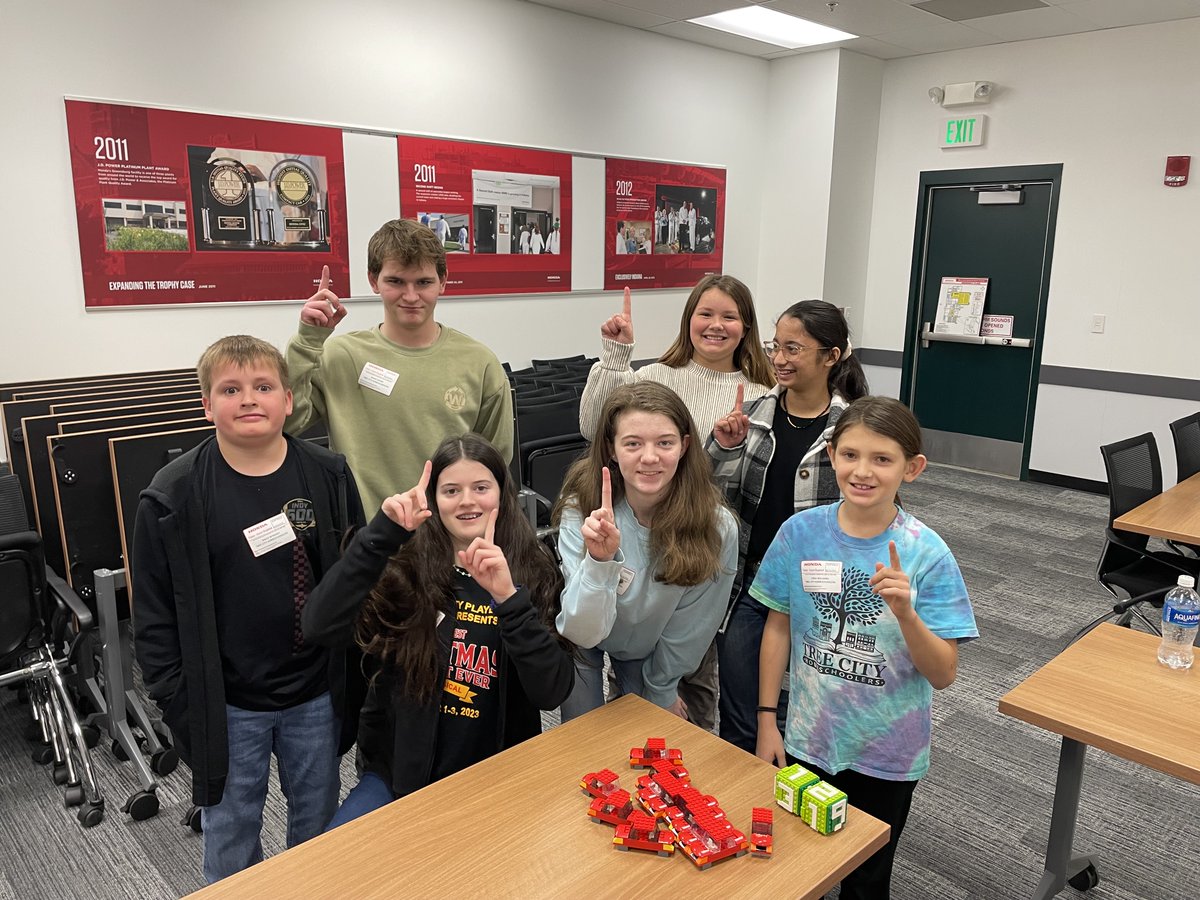 We hosted students from Tree City Homeschool to share #advancedmanufacturing opportunities and how #STEM can translate to career opportunities at Honda.