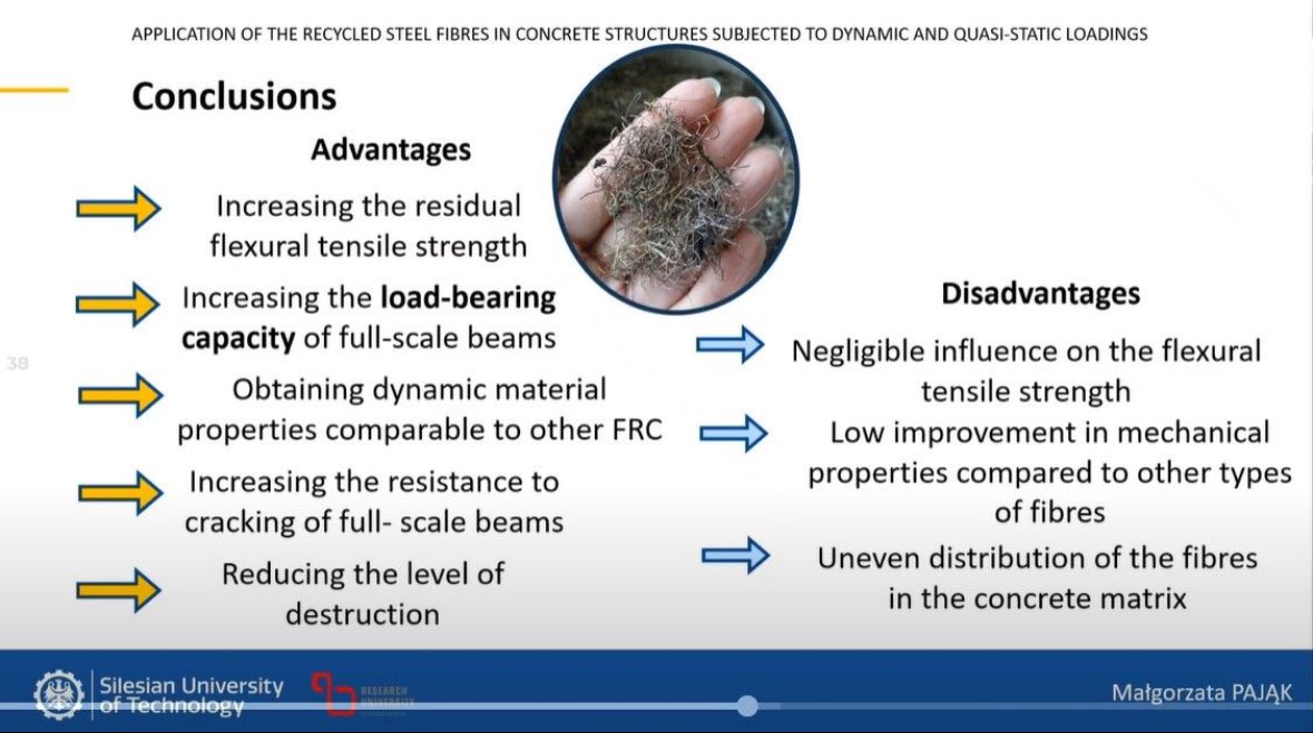 Recycling tyres? What benefits can we reap from recycling tyres in the construction industry? Many, as shown today by Dr. Malgorzata Pajak, viaiting from the Silesian University of Technology, hosted by Dr. Taghried Abdel-Magid
#renew #universityofbath #uk #regerativedesign