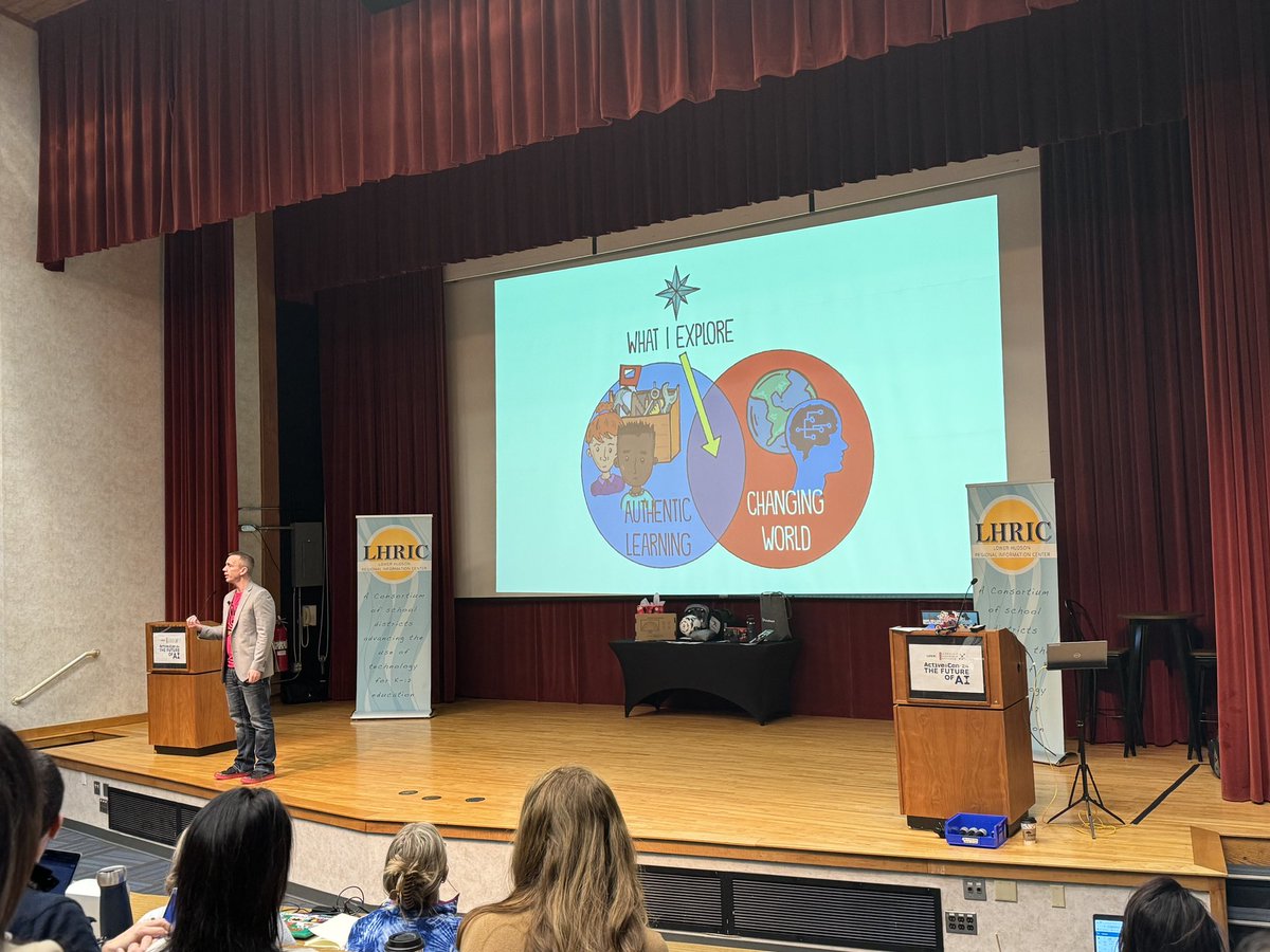 Excited to learn with @_kimberly_p @LHRICit & @spencerideas at #ActiveCon - “The AI Revolution is Here” It’s happening all around us 💡💡💡 🥳💻 Here’s to a fantastic day of learning! #aTechITOut