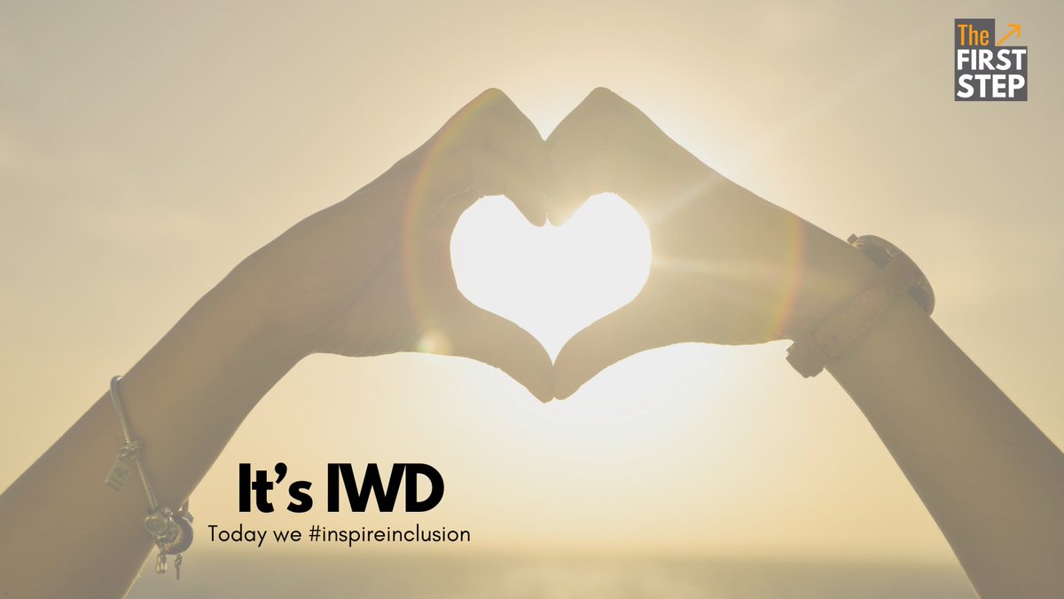 It's #internationalwomensday so today we're celebrating all of the amazing women that we support, that support us, that lead us and work for us. Thank you for being you - you make The First Step what it is.

#IWD #InspireInclusion