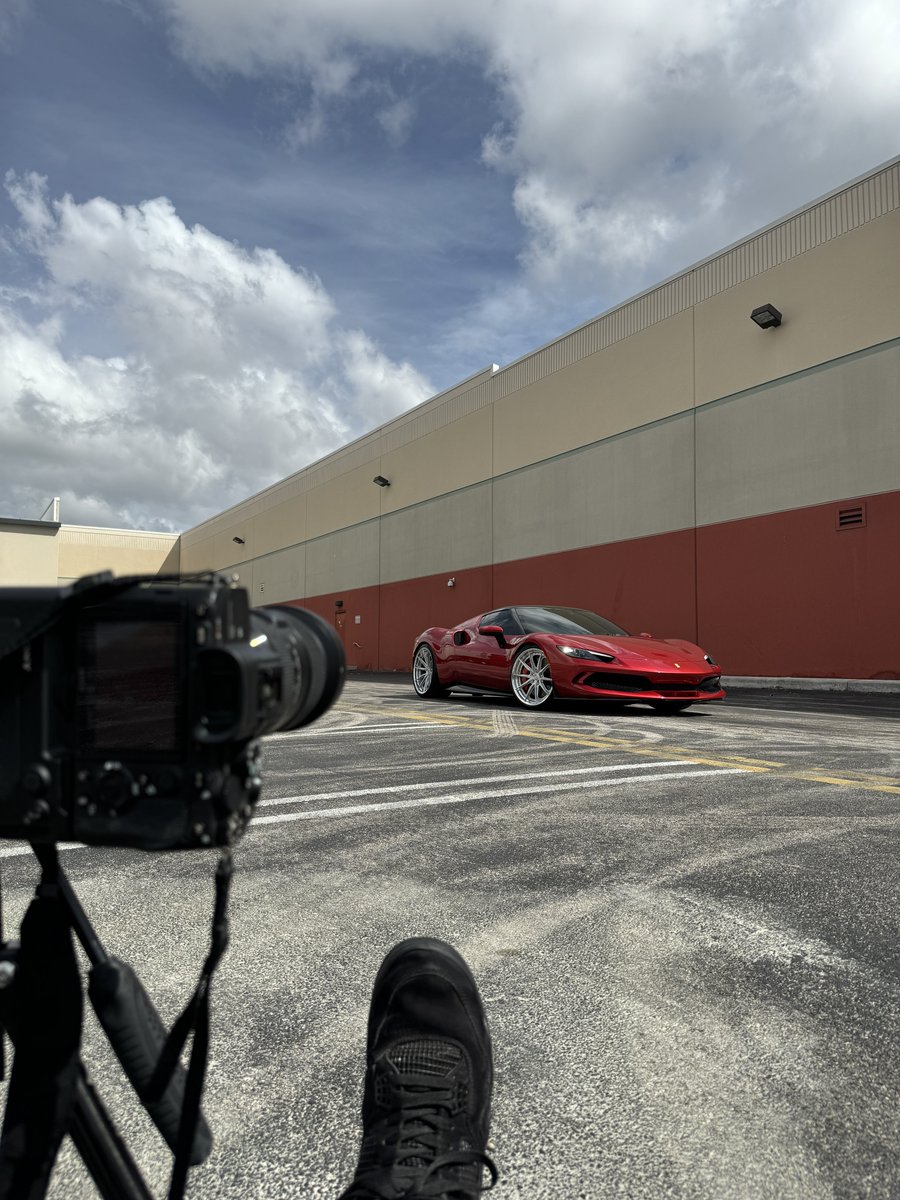 Enjoying the new Ferrari 296GTB today. It’s a V6 hybrid!! But still drives 1000x better than a Lambo! Happy Friday everyone