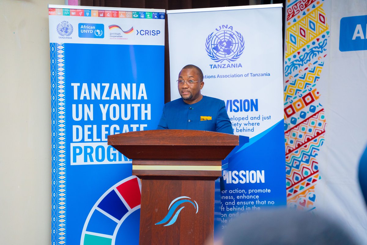 We are honored to have Hon. Amb. @NEKAGANDA to wrap up the 5 days of the National Education Assessment Workshop for the 2024 Tanzania UN Youth Fellows under the @AUNYD_2023  which aimed to build their capacity on the UN systems, Leadership, and Diplomacy. 
 
#AUNYD2024 
#AUNYDTz