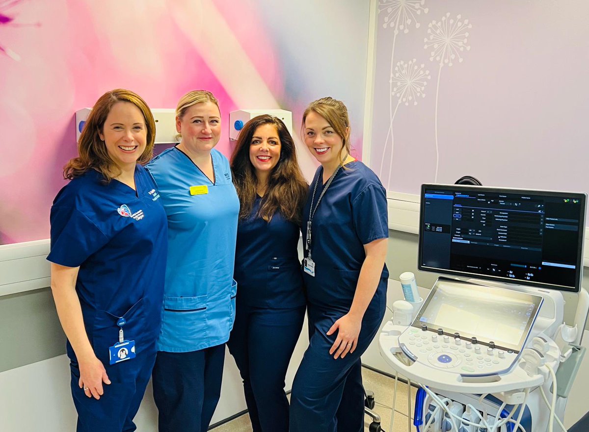 The Cardiac Fetal Medicine team are where it all begins for many of our families from across Scotland - they are so well looked after by Lindsey, Linda, Laurie, Heather and those team members not in the photo  <a href="/RHCGlasgow/">Royal Hospital for Children, Glasgow</a> #HeartMonth <a href="/TheSACHD/">SACHD</a> Thank you all