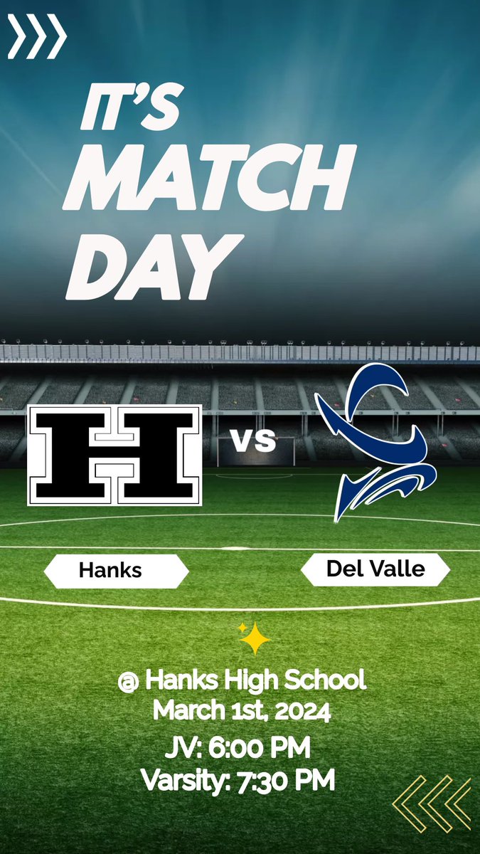 It’s game day!!! Tonight we will be visiting the Hanks Knights. The first game against Hanks was unsuccessful as we came up short in pks. Let’s bring back the W boys!