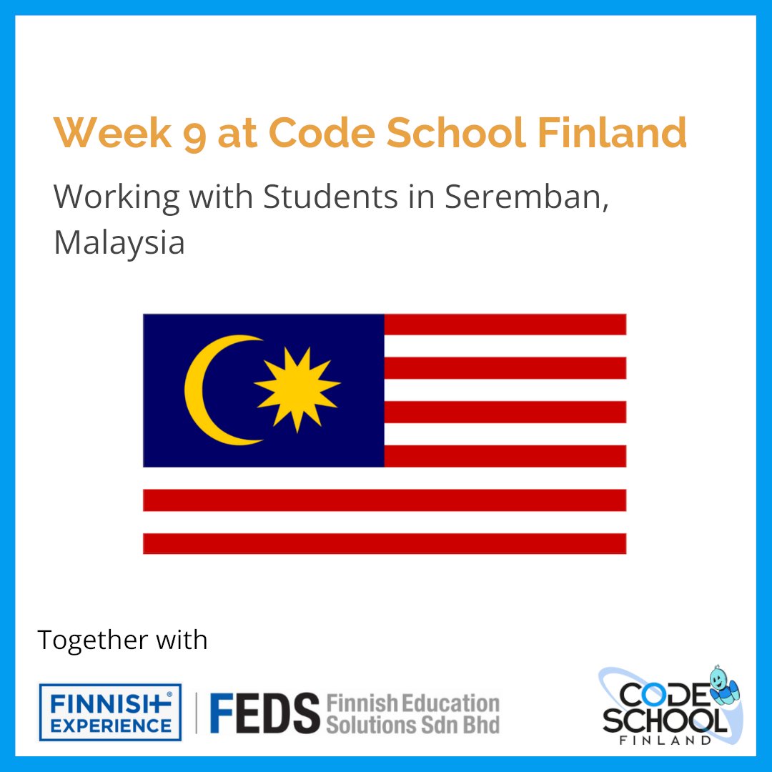 #codinginschools #digitalcreation #digitalskillsforkids #k12education #teachertraining #teachingandlearning 
#edtech #FinnishEdtech #educationexport #finnisheducation #codeschoolfinland #csf