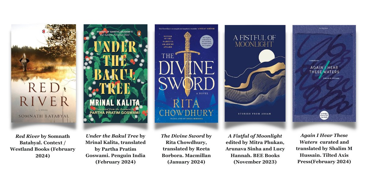 From short stories to historical fiction, the past few months have seen a wide selection of writings from Assam: mailchi.mp/himalmag/south… @sombatabyal @WestlandBooks @PenguinIndia @drritachowdhury @PanMacIndia @arunava @WritersUntold @LucyHannah19 @TiltedAxisPress