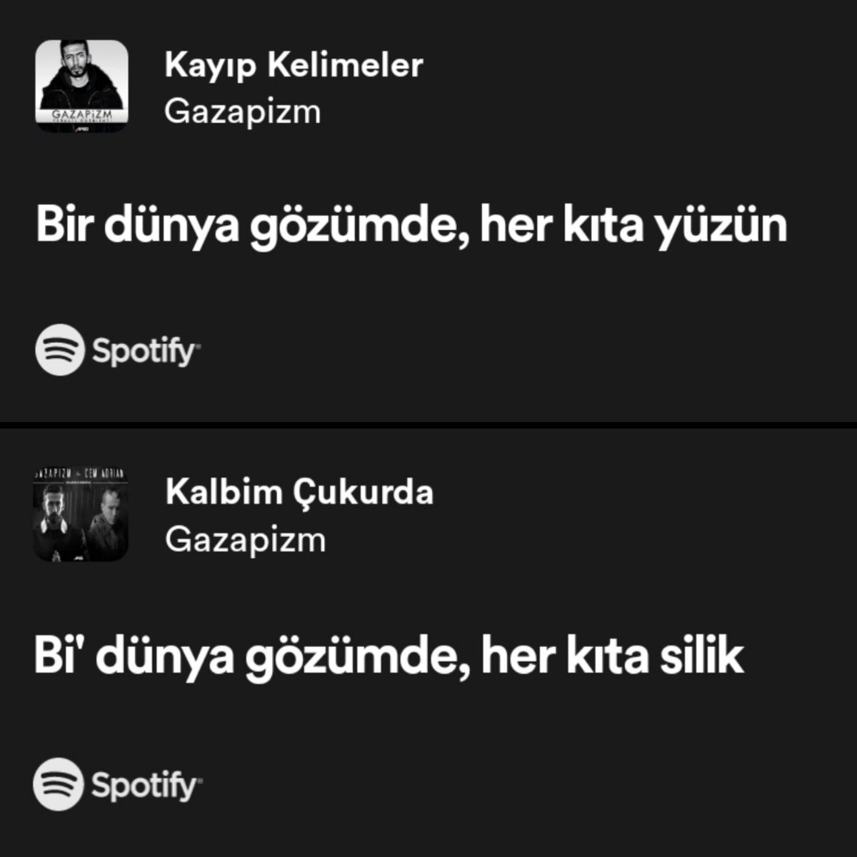 Bazı şeyler zamanla tükenir...