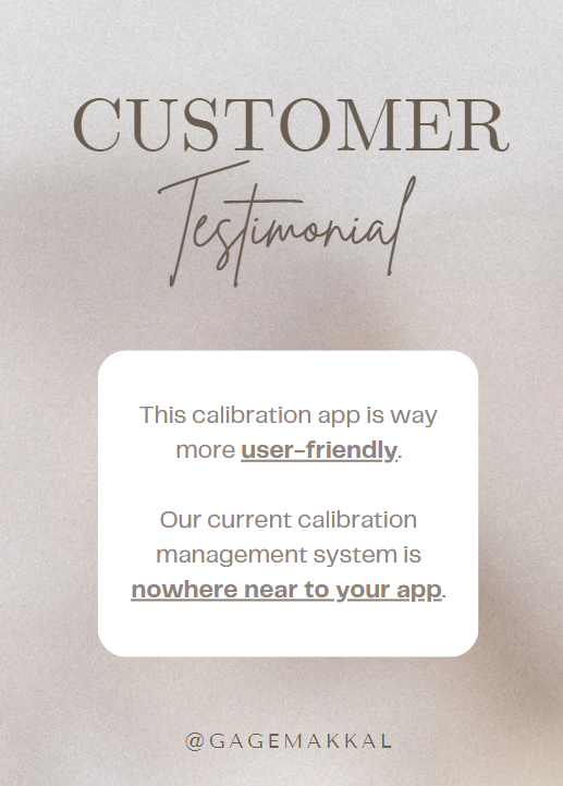 Wow.. what great feedback from the initial customer after checking our <a href="/GageMakkal/">GageMakkal</a> demo.. Very catchy appreciation is worth sharing!  Below are real words from customers' mouth