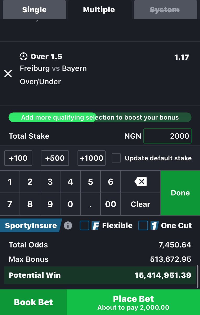 2/2 Daily 2 ODDS on SportyBet 👉🏼5A49D298⚽️ 👉🏼66560B6B⚽️ 7.4k ODDS also posted on Telegram channel 💥 Click the link below to get code and join us for more edits 👇🏼👇🏼👇🏼👇🏼 t.me/+-rBX6d4uEbI1N…