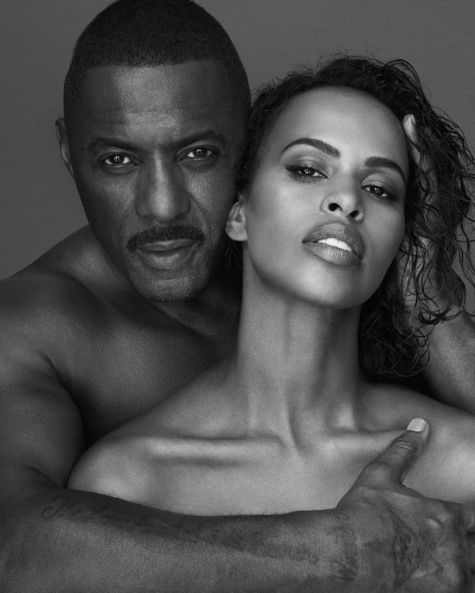 Actor and musician Idris Elba and his wife, model Sabrina Elba, are the new faces of @CalvinKlein ETERNITY shot by Mert Alas. See more at ck.com #PowerOfPVH